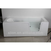 Whirlpool Tub Acrylic Walk in Bathtub for Senior people